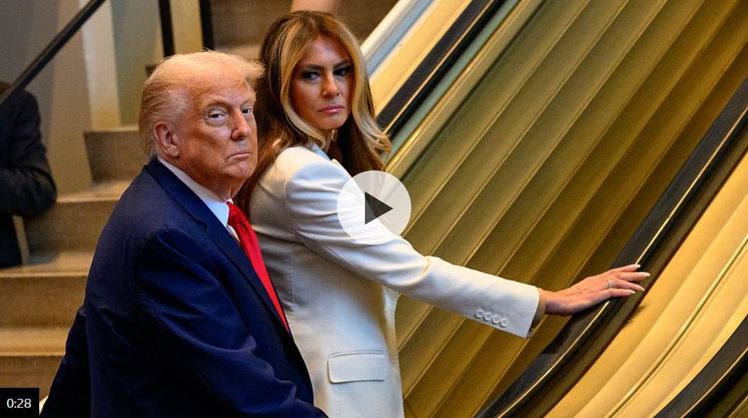 Trump demands inquiry over UN ‘triple sabotage’ after escalator and teleprompter mishaps