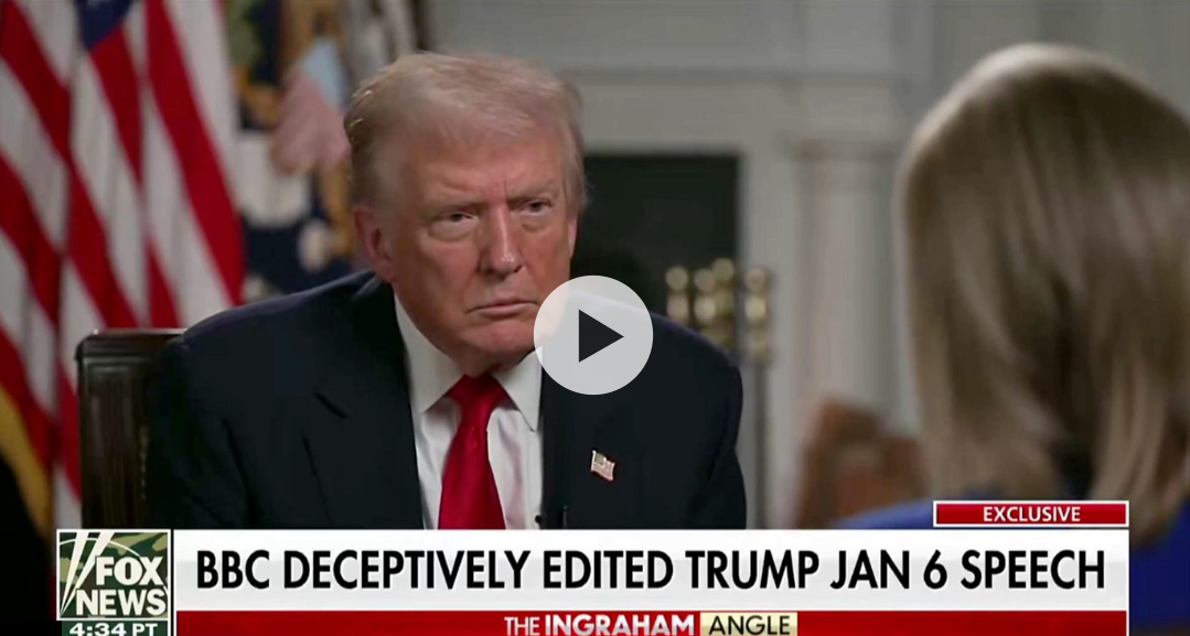 Trump says he has ‘obligation’ to sue BBC over speech edit